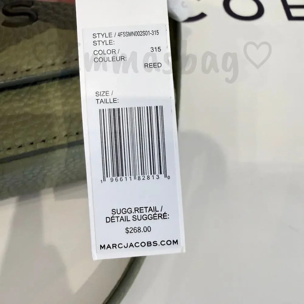 Marc Jacobs Mini Chain Bag 4F5SMN002S01 Reed $268 - Picture 8 of 8